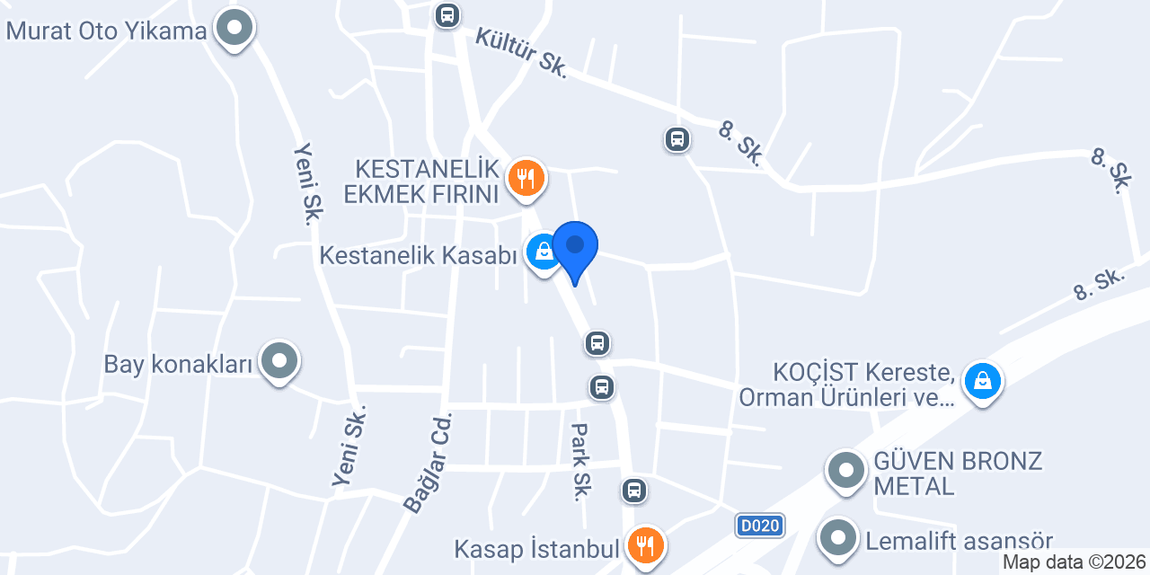 Ptt-kestanelik konumu
