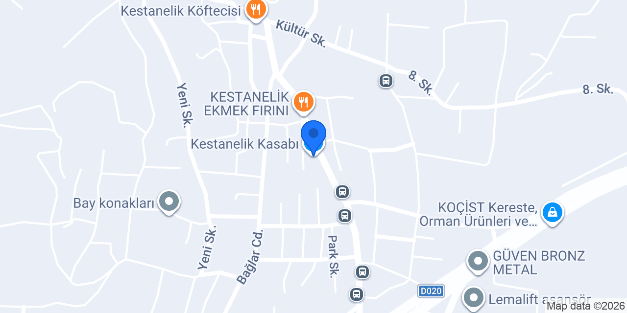 Kestanelik Kasabı konumu