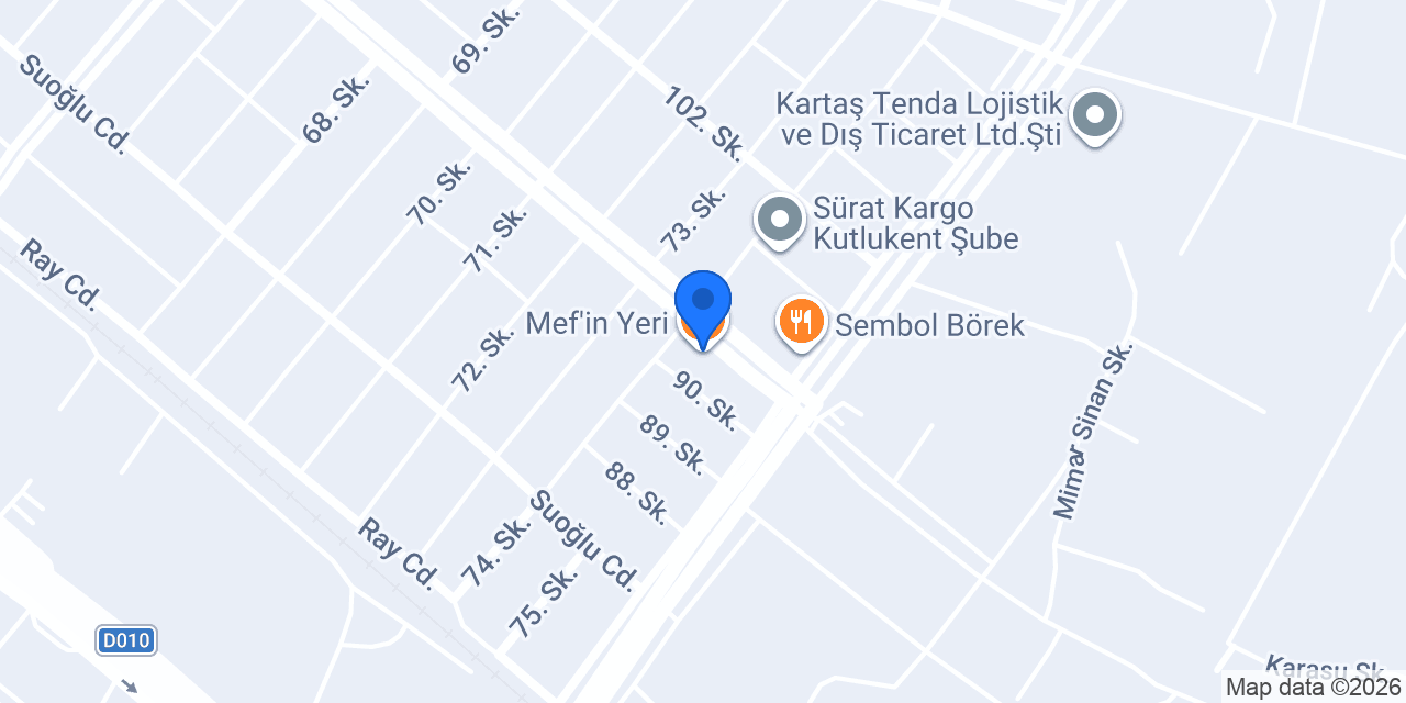 Mef'in Yeri konumu