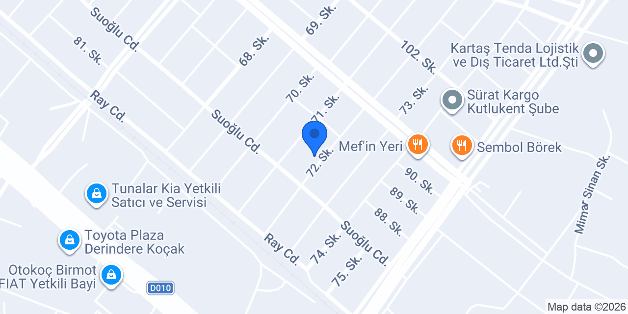 OTO ER Mustafa ERBİLGİN konumu