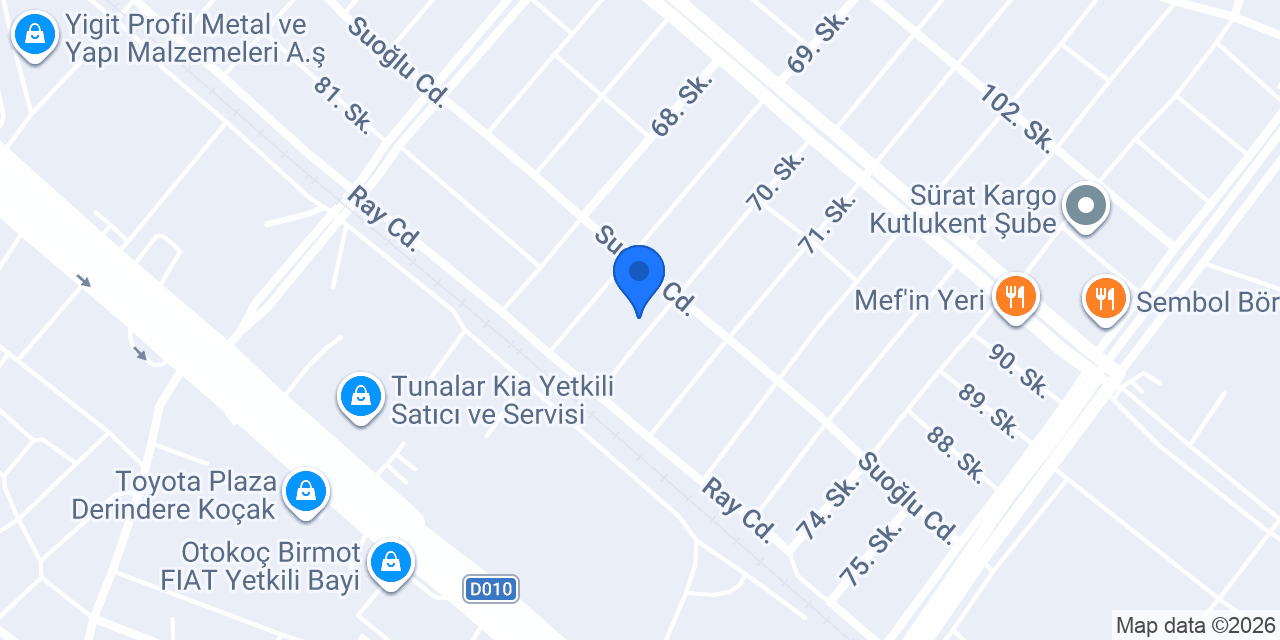 Öznel Çiçekçilik konumu