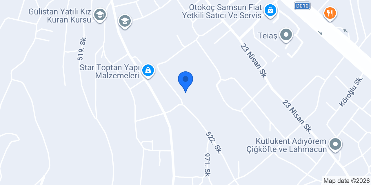 Bk Mobilya konumu