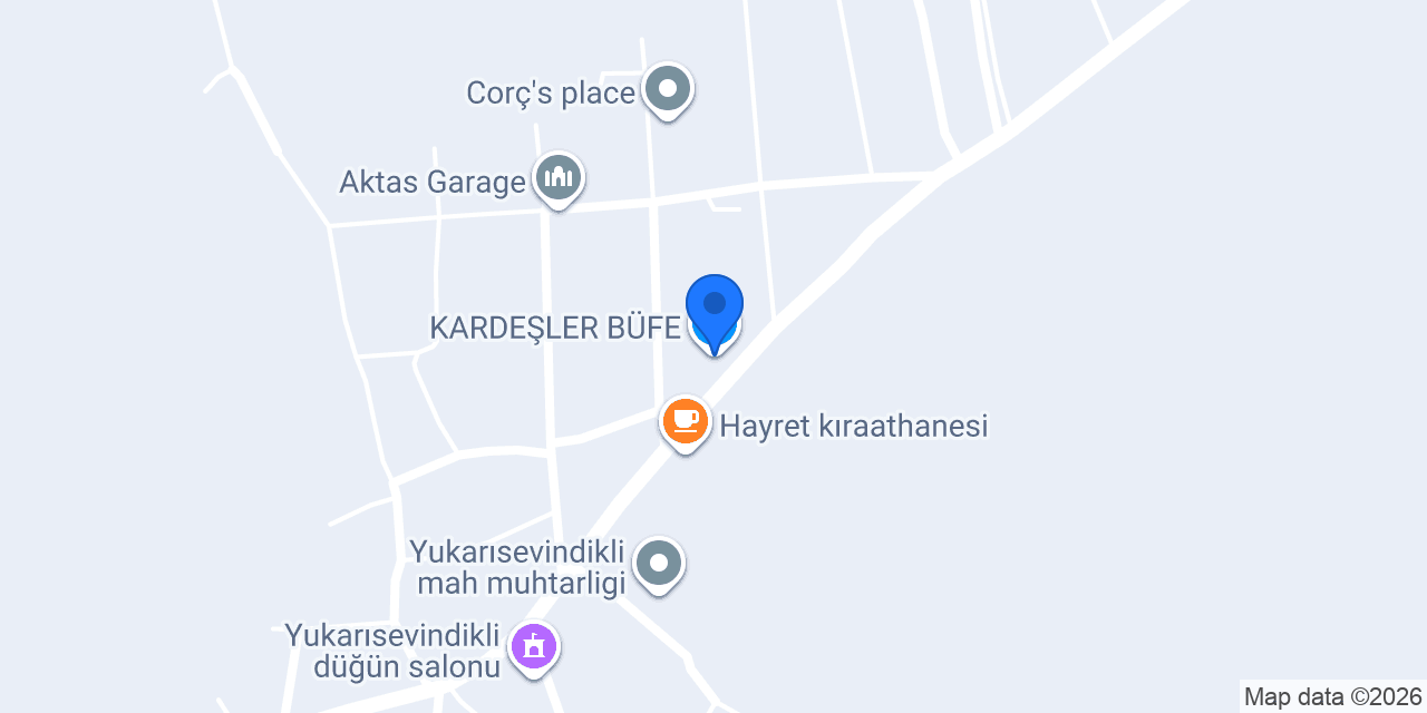 KARDEŞLER BÜFE konumu