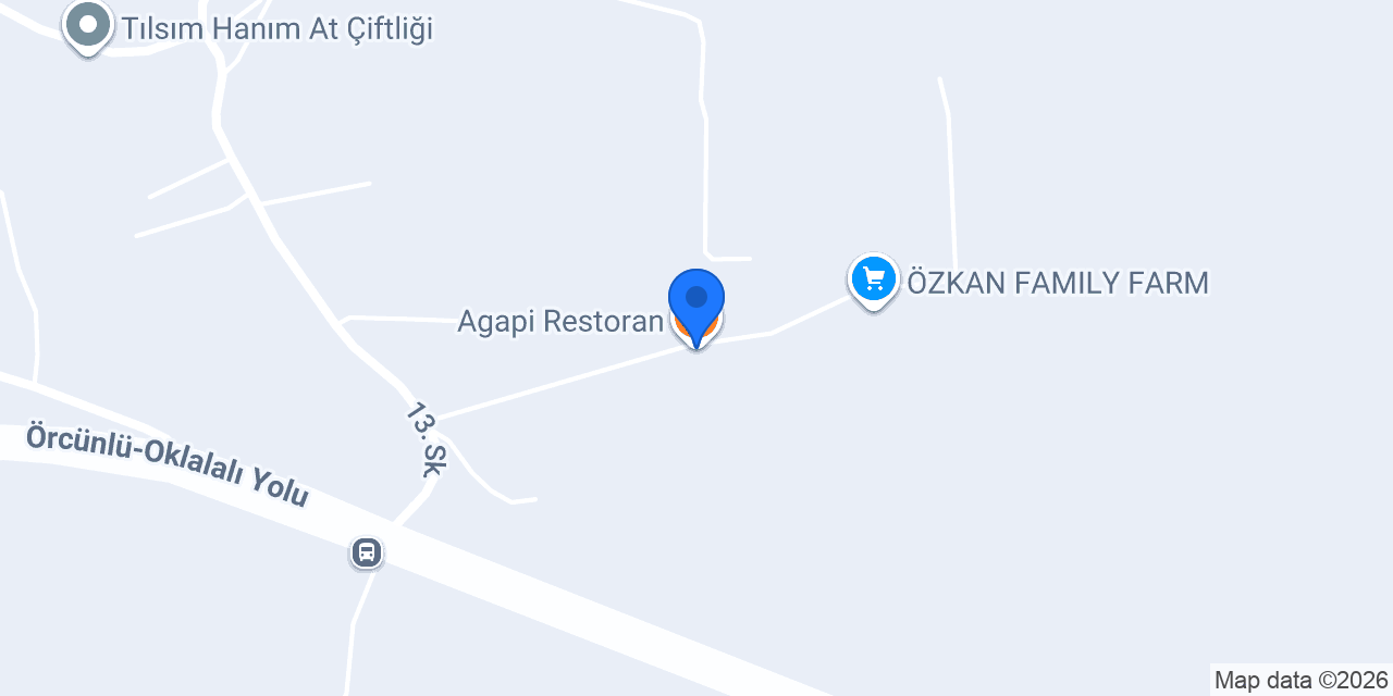 Agapi Restoran konumu