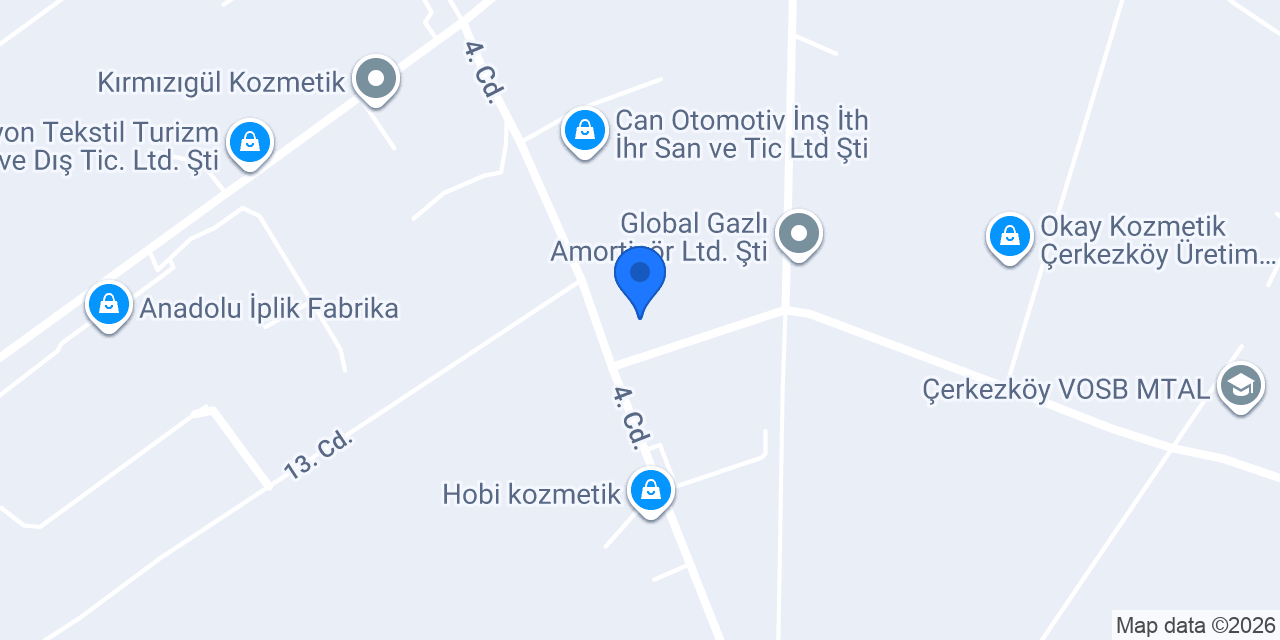 KIRMIZIGÜL İHRACAT konumu