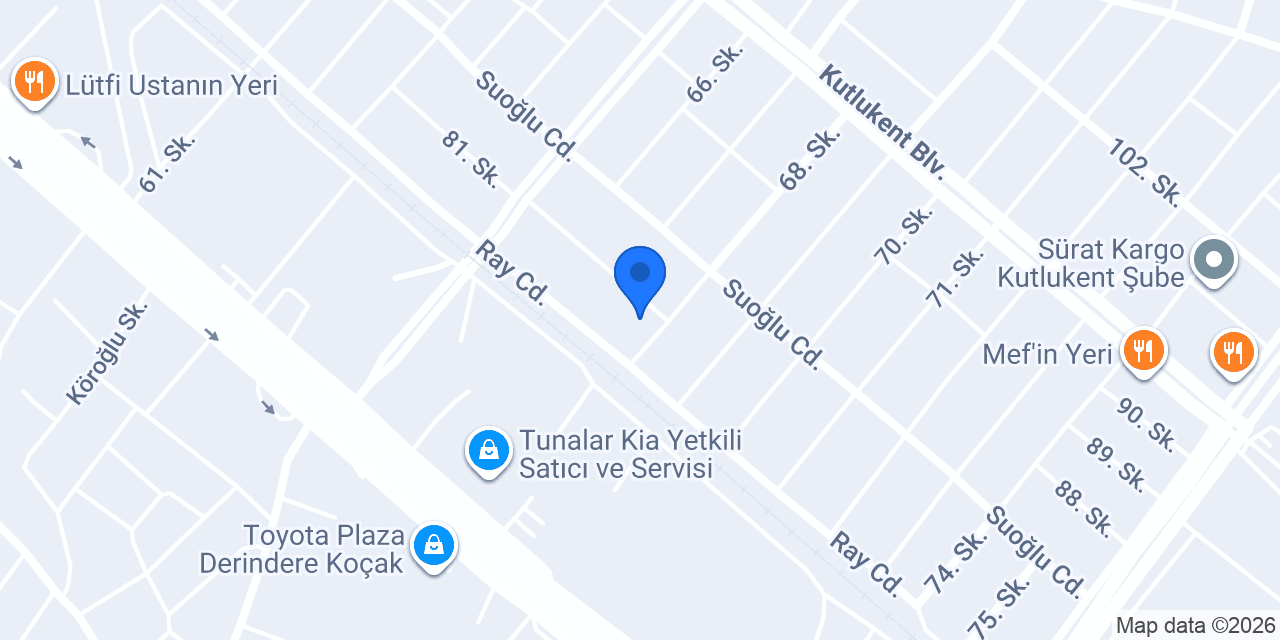 Mitamo Endüstriyel Mutfak Soğutma konumu
