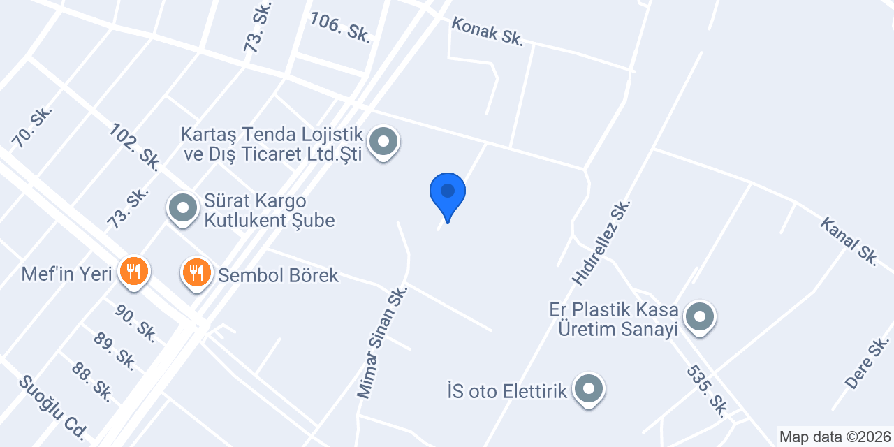 Özkara Demir Çelik konumu
