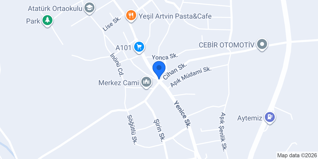 Arıkonak Köyü Muhtarlığı konumu