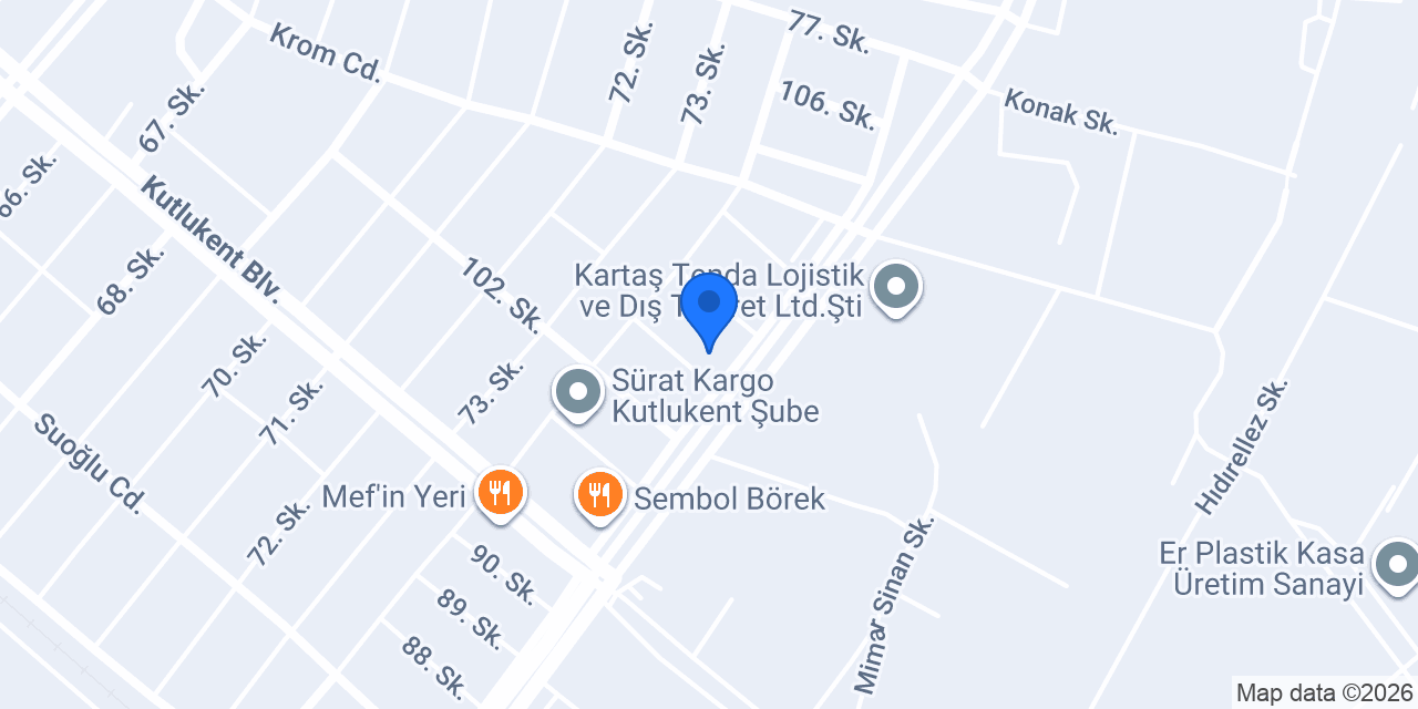 Bilgin Çelik Halat konumu