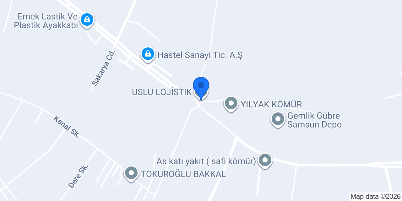 USLU LOJİSTİK konumu