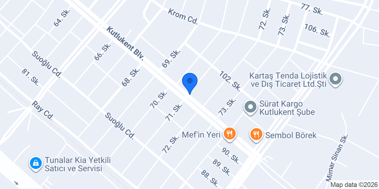 Gül Cerrahi Aletler ® konumu