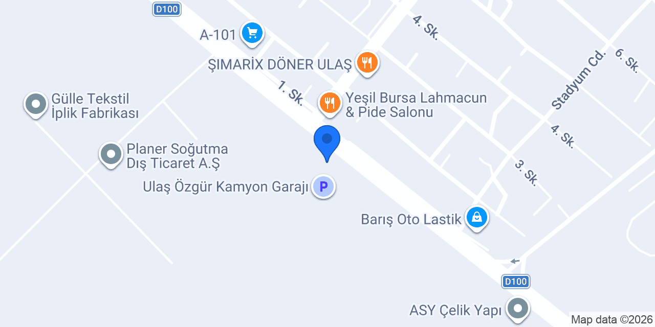 EREN ÇATI METAL ÇELİK konumu