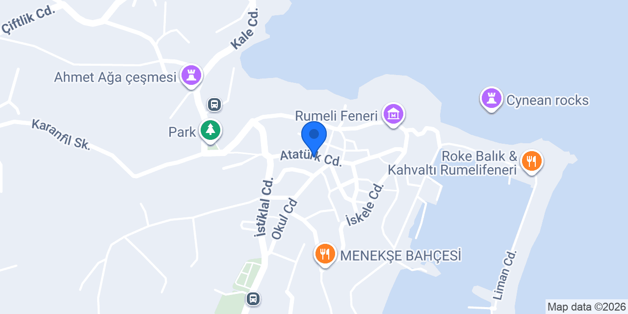 Rumeli Feneri Eczanesi konumu