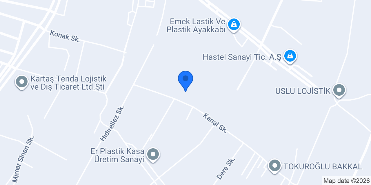 torlastik fabrikası konumu