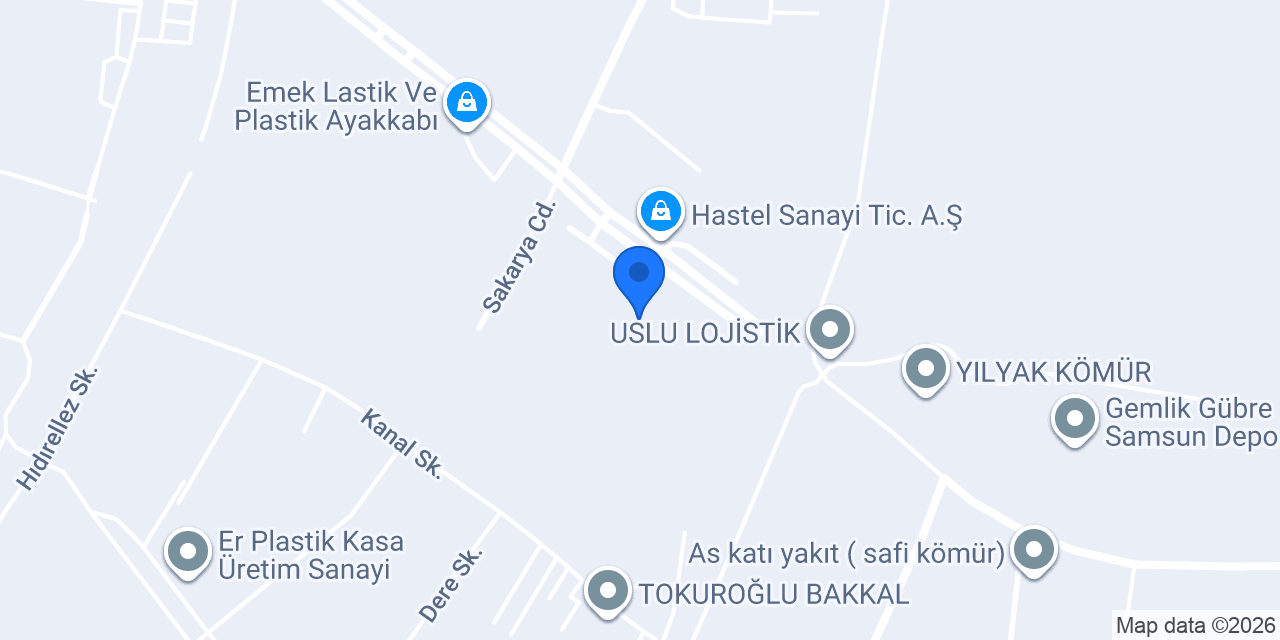 Camvit A.Ş. konumu