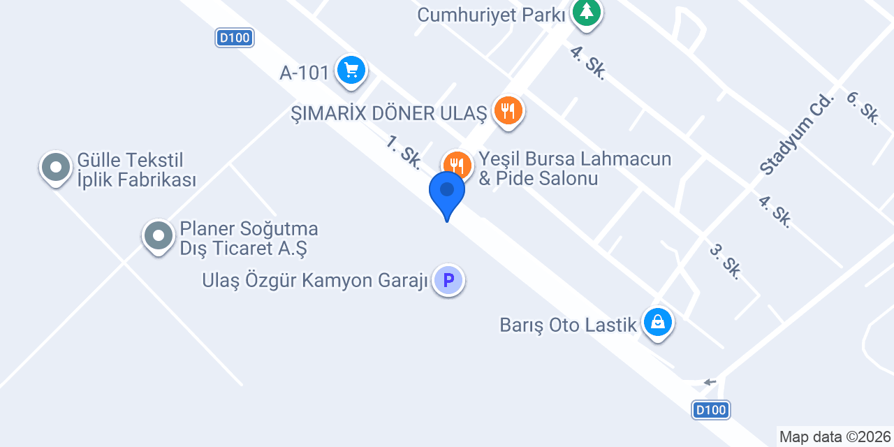 Günaydın Kargo konumu