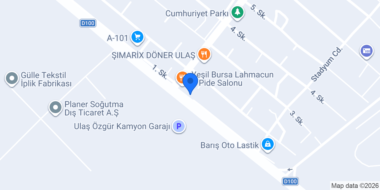 Ergene Havalandırma İzolasyon konumu