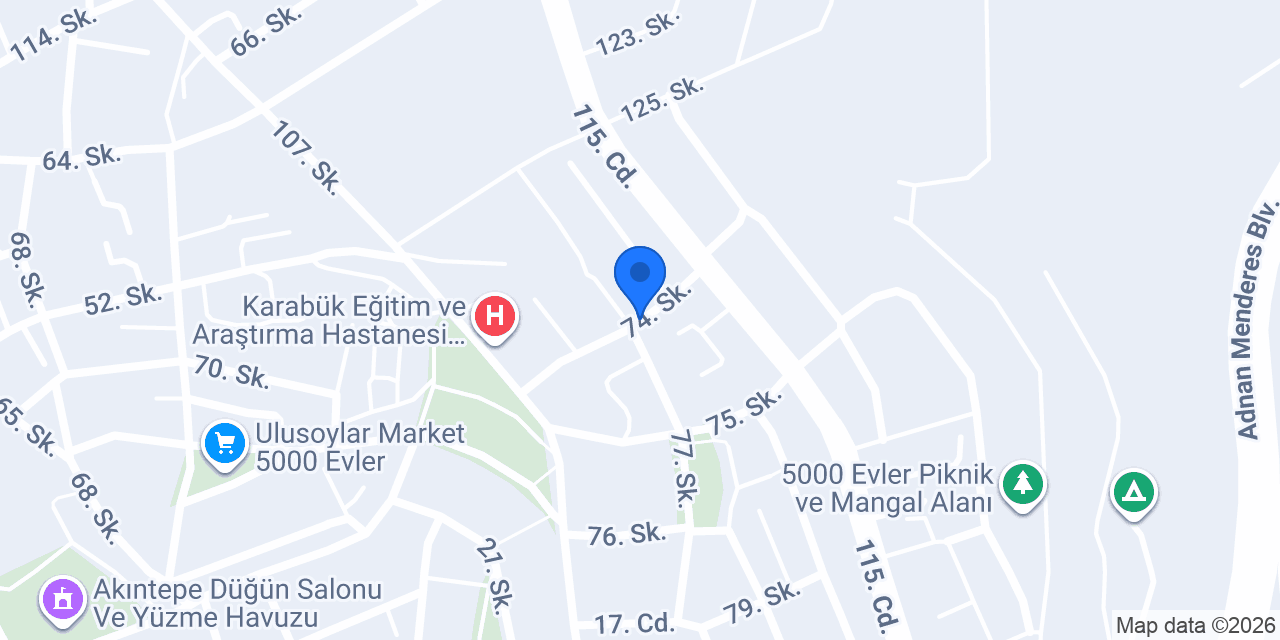 DİLARA OPTİK konumu