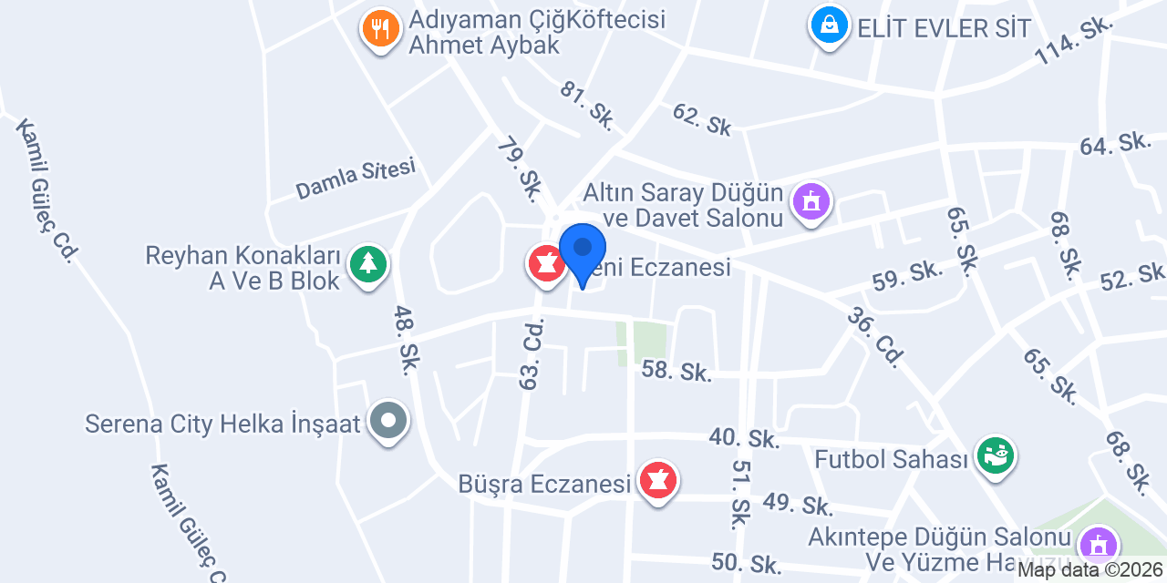 Safran Pide Salonu konumu