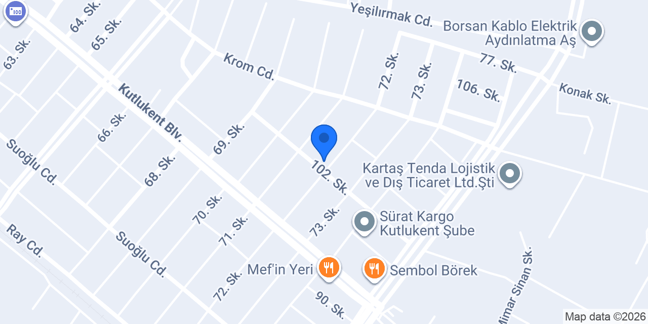 Aras Ev Lezzetleri konumu