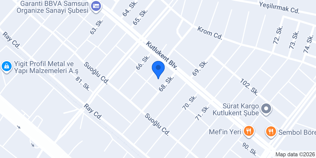 Samsun öztürk yangın konumu