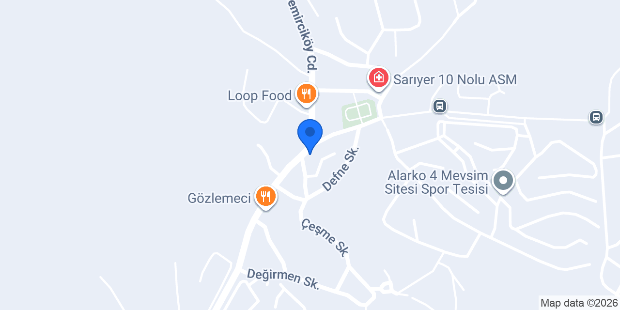 Demirciköy Eczanesi konumu