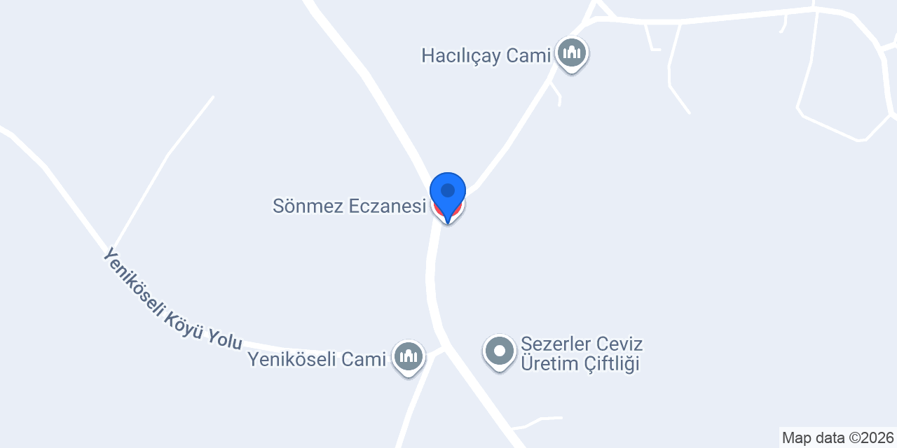Sönmez Eczanesi konumu