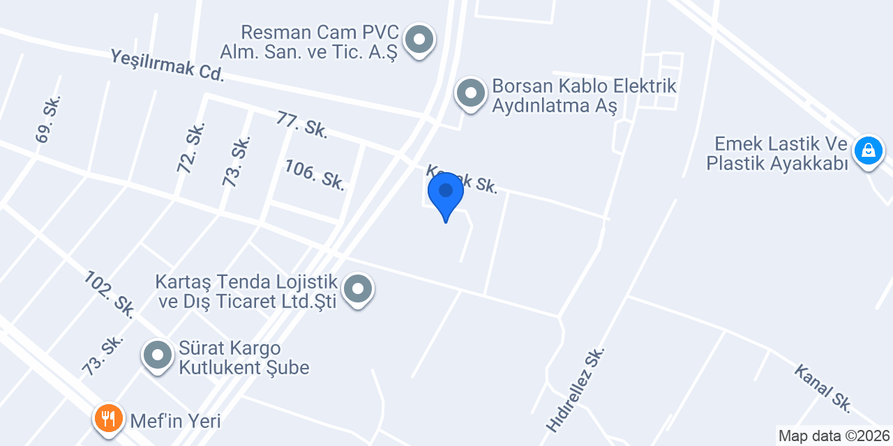 organize tır parkı konumu