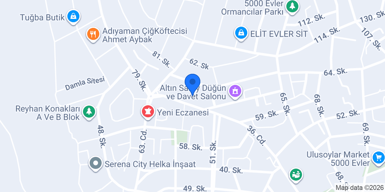 Buse bayan kuaförü konumu