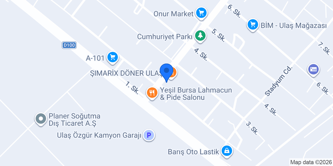 Paşa Döner İskender konumu