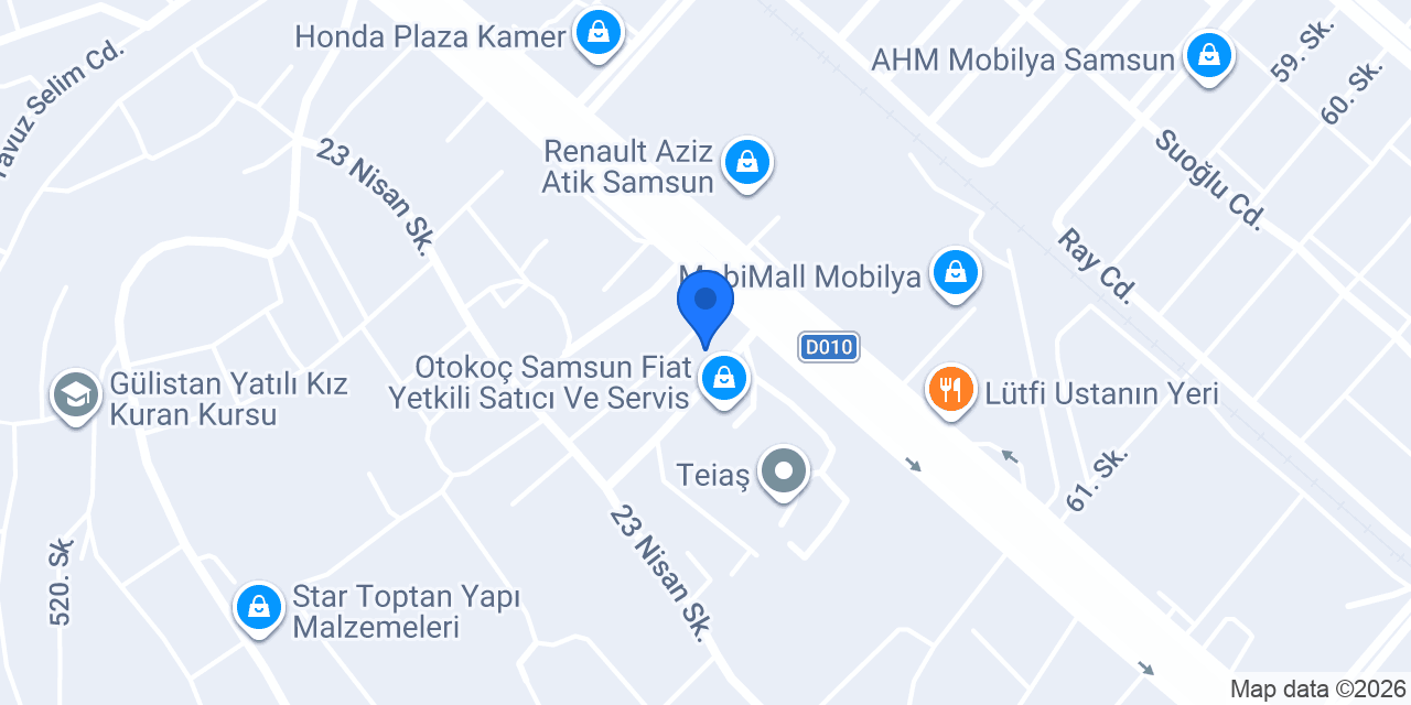 PT LASTİK-Aksan Oto Lastik konumu