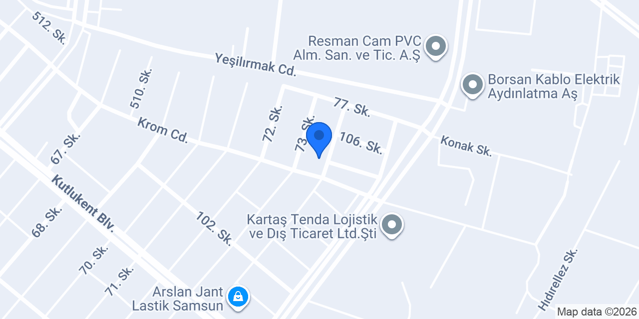 Feza Kutu San Tic Ltd Şti konumu