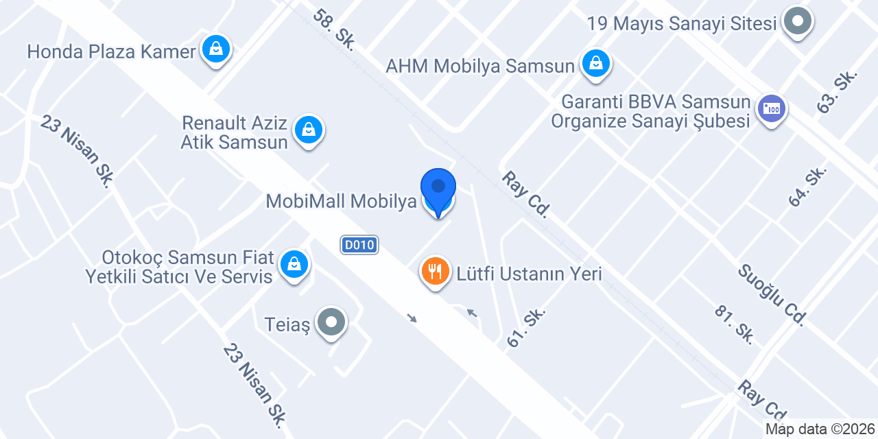 MobiMall Mobilya konumu