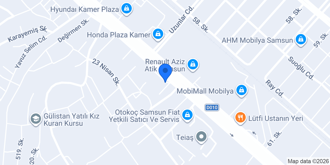 Değişim Berber Salonu DBS konumu