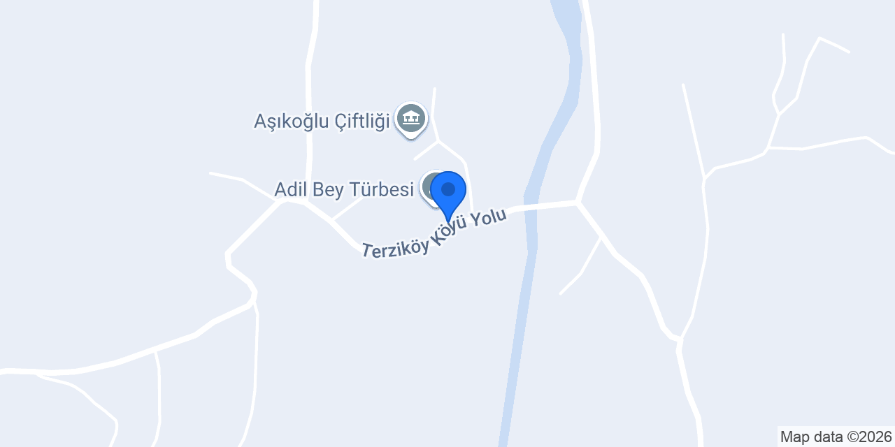 Terzi Köyü Muhtarlığı konumu
