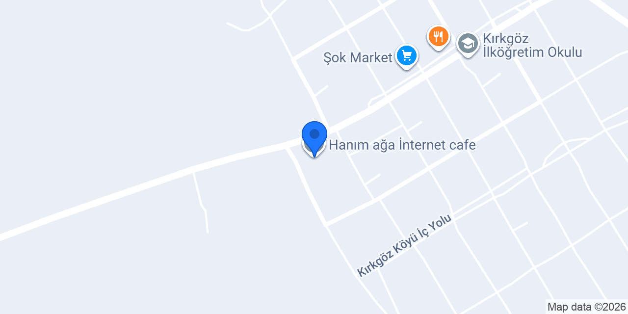 Hanım ağa İnternet cafe konumu