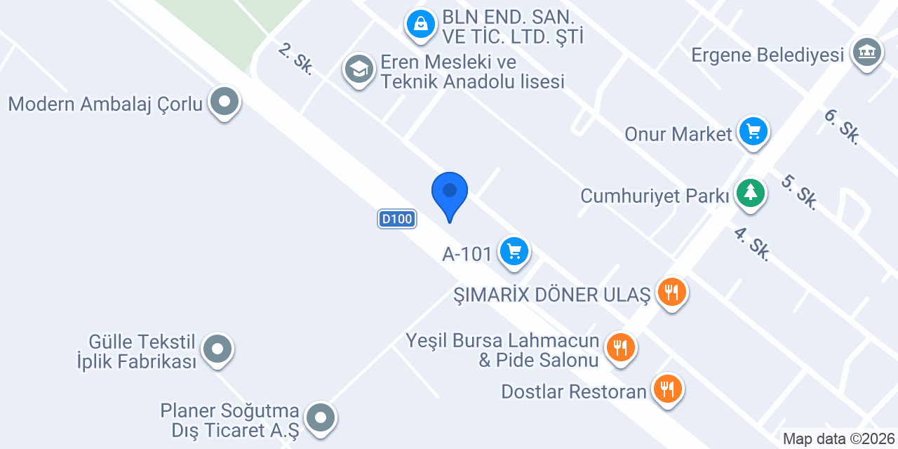 Birol Oto Elektrik konumu
