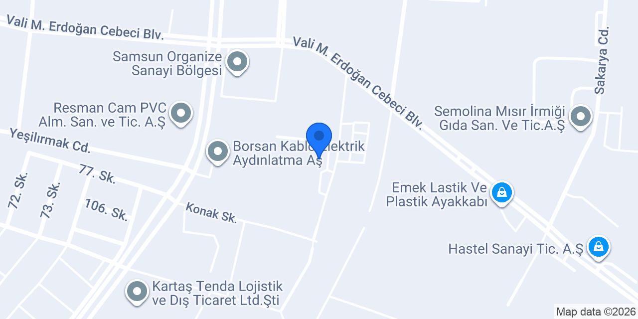 organize Tır parkı konumu