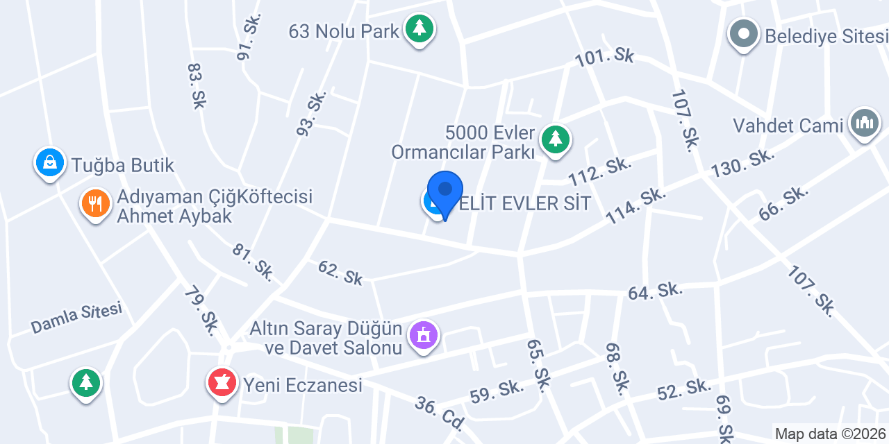 ELİT EVLER SİT. konumu
