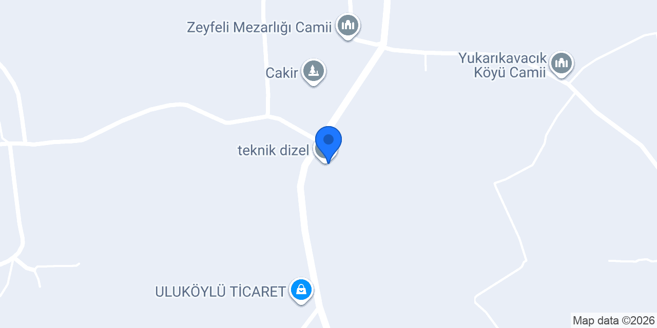 teknik dizel konumu