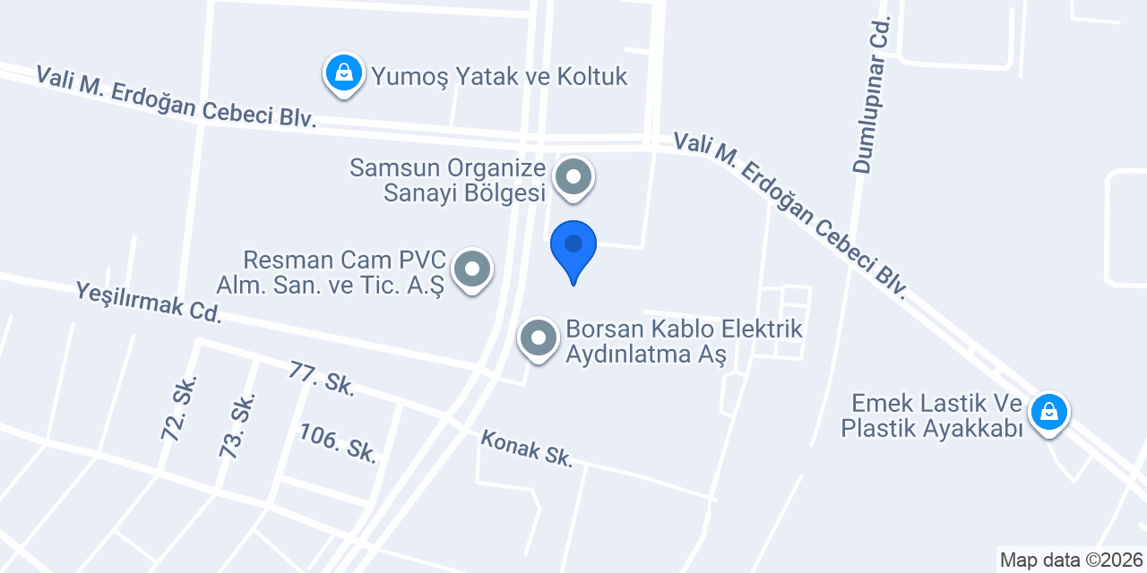 Oto Binbirçeşit konumu