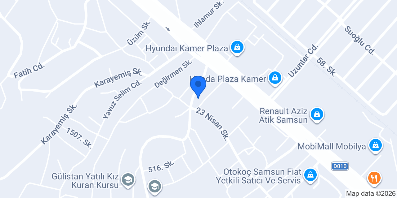 Öztürk tarım Makinaları konumu