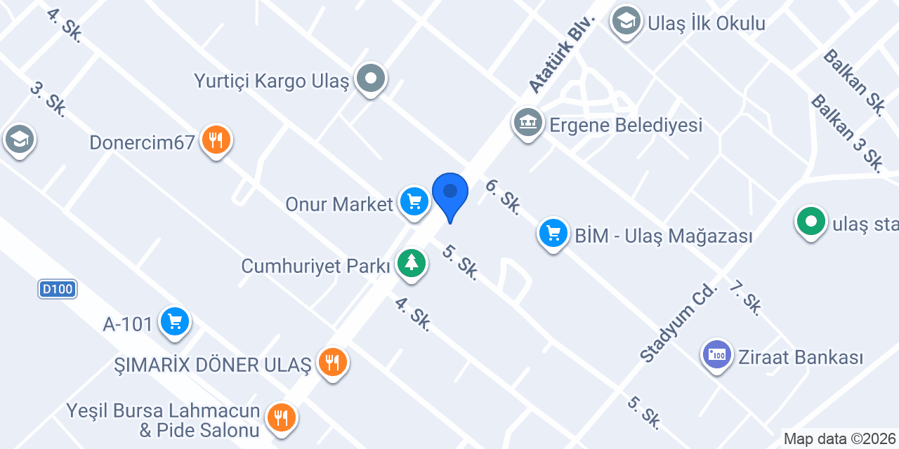 Bizim fastfood konumu