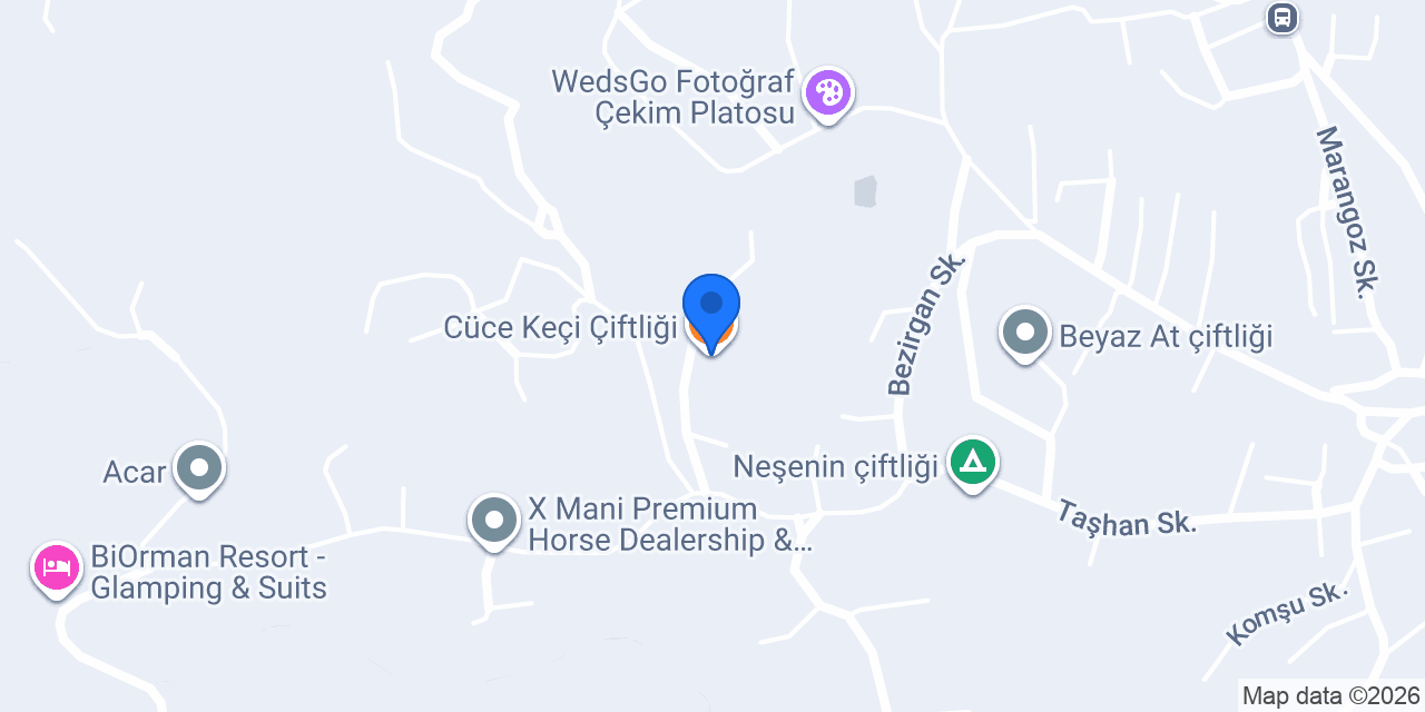 Cüce Keçi Çiftliği konumu