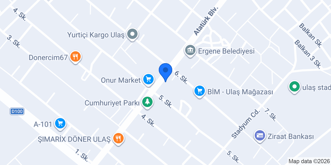 Dadaş Odun Ekmeği konumu