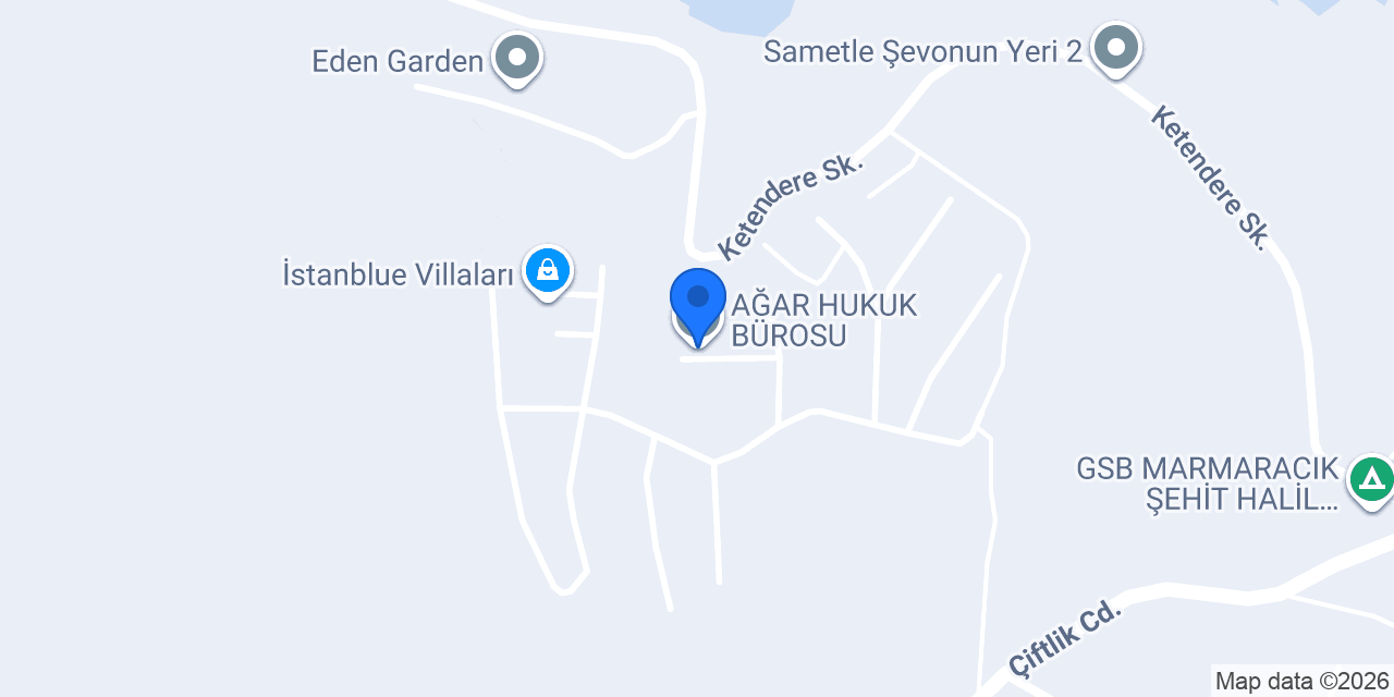 AĞAR HUKUK BÜROSU konumu