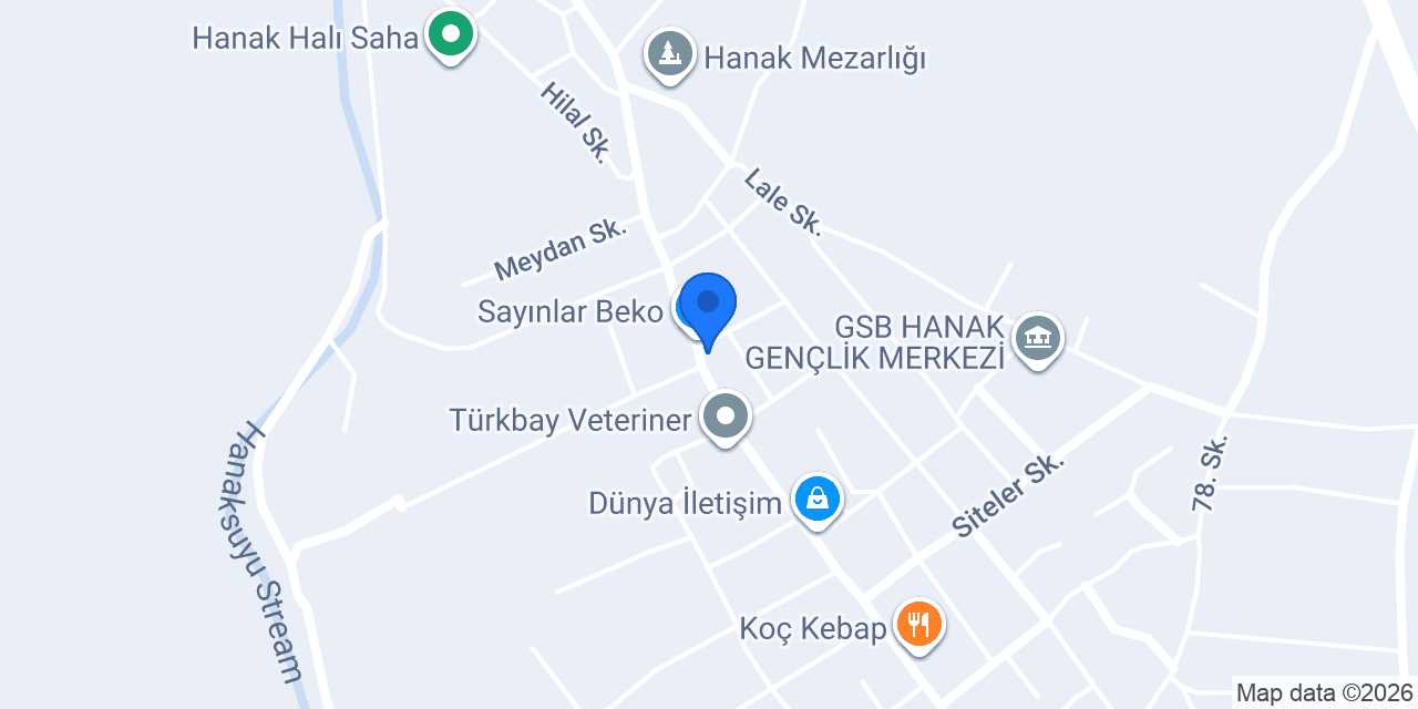 Ergaz Tüp Bayi konumu