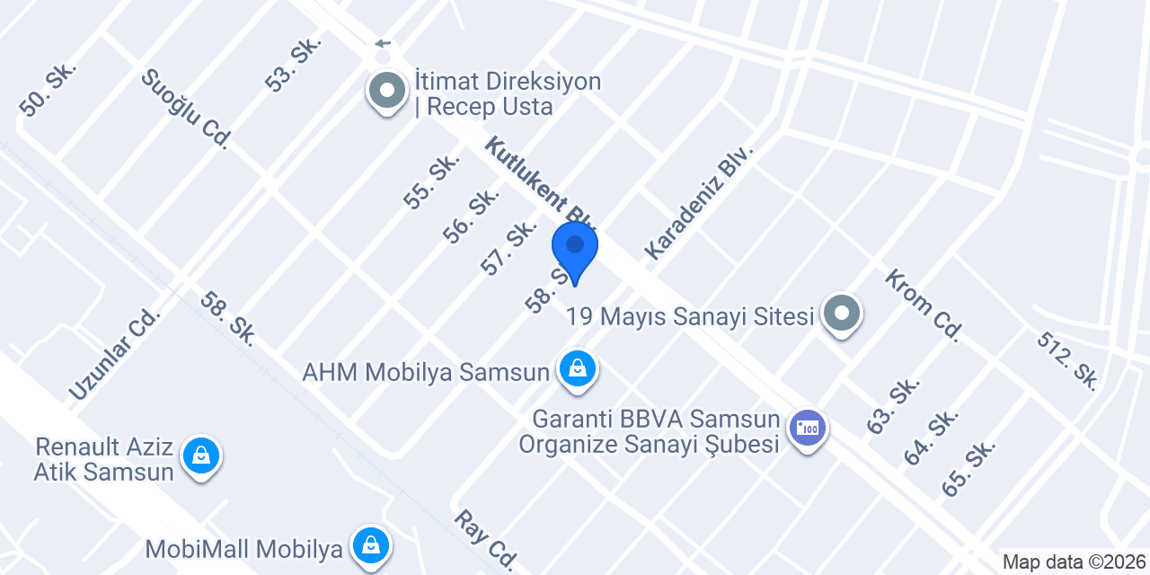 Güvenbir Mobilya konumu