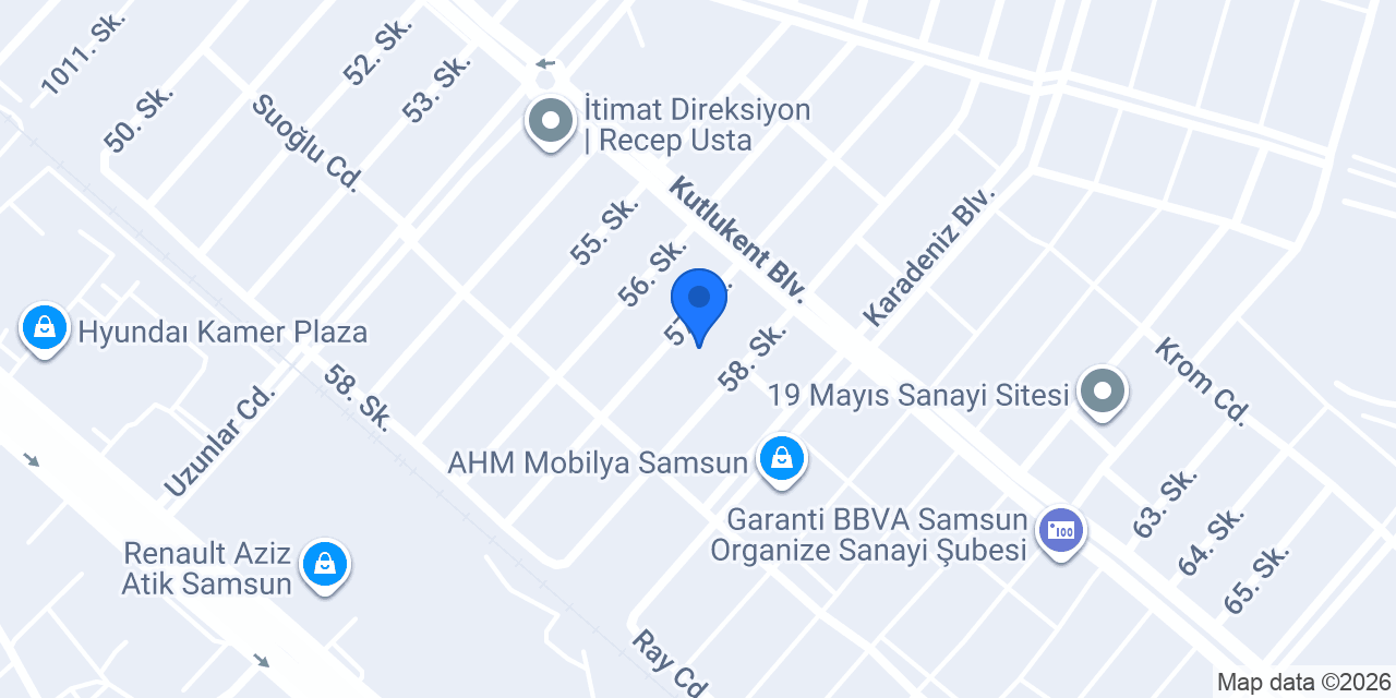 55OTONEDİM konumu