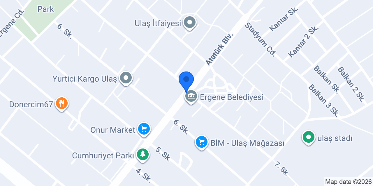 Sevecen Yapı Malzemeleri konumu